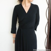 Vogue 8379 - a wrap dress that was not sewed-along